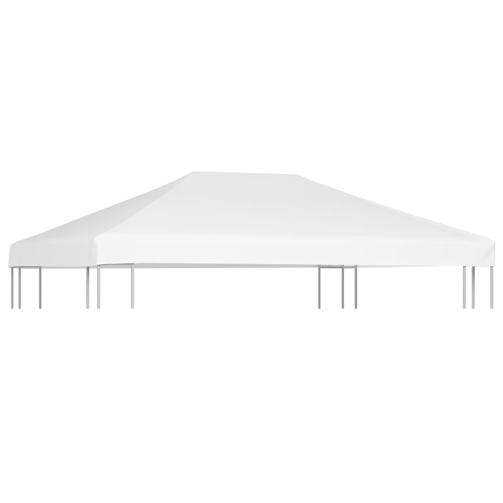 vidaXL Huvimajan katto 270 g /m² 4x3 m valkoinen