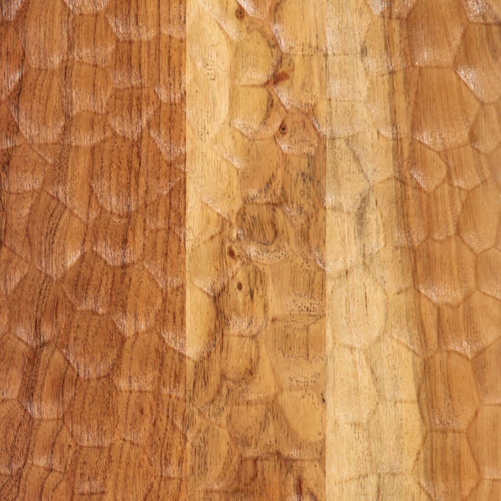 vidaXL Kylpyhuoneen peili 50x70x2,5 cm täysi akasiapuu ja lasi