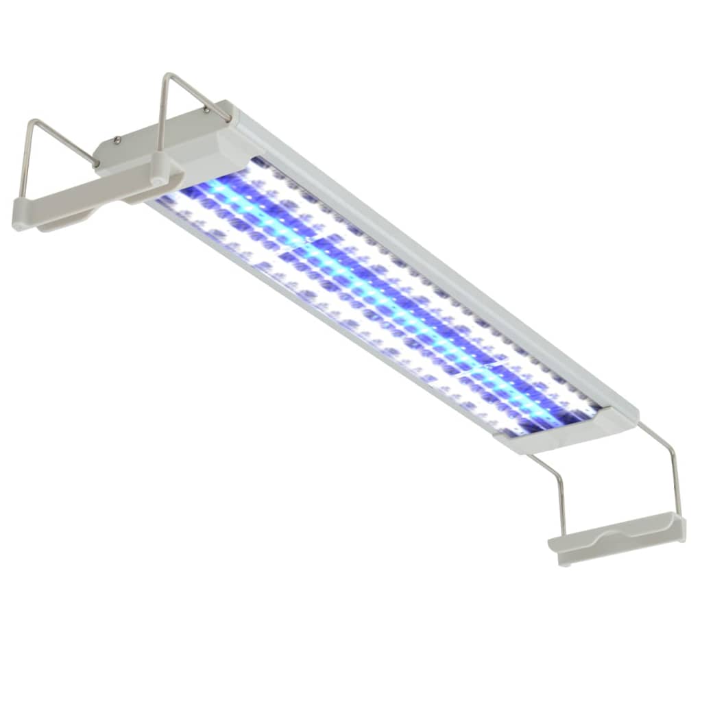 vidaXL LED-akvaariovalo 50-60 cm alumiini IP67
