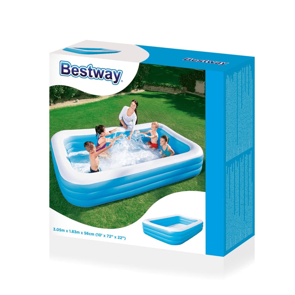 Bestway Täytettävä uima-allas 305x183x56 cm