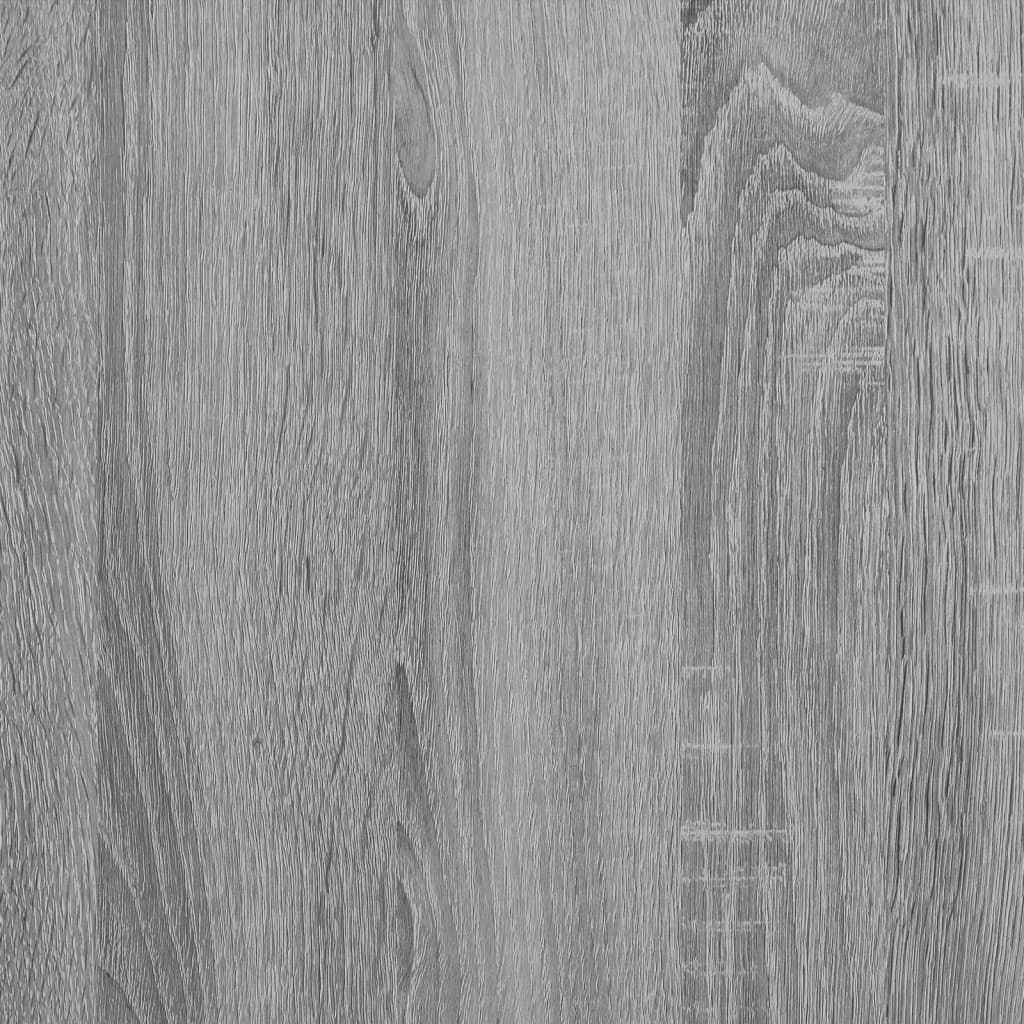 vidaXL Riippuva kaappi harmaa Sonoma 29,5x31x60 cm tekninen puu