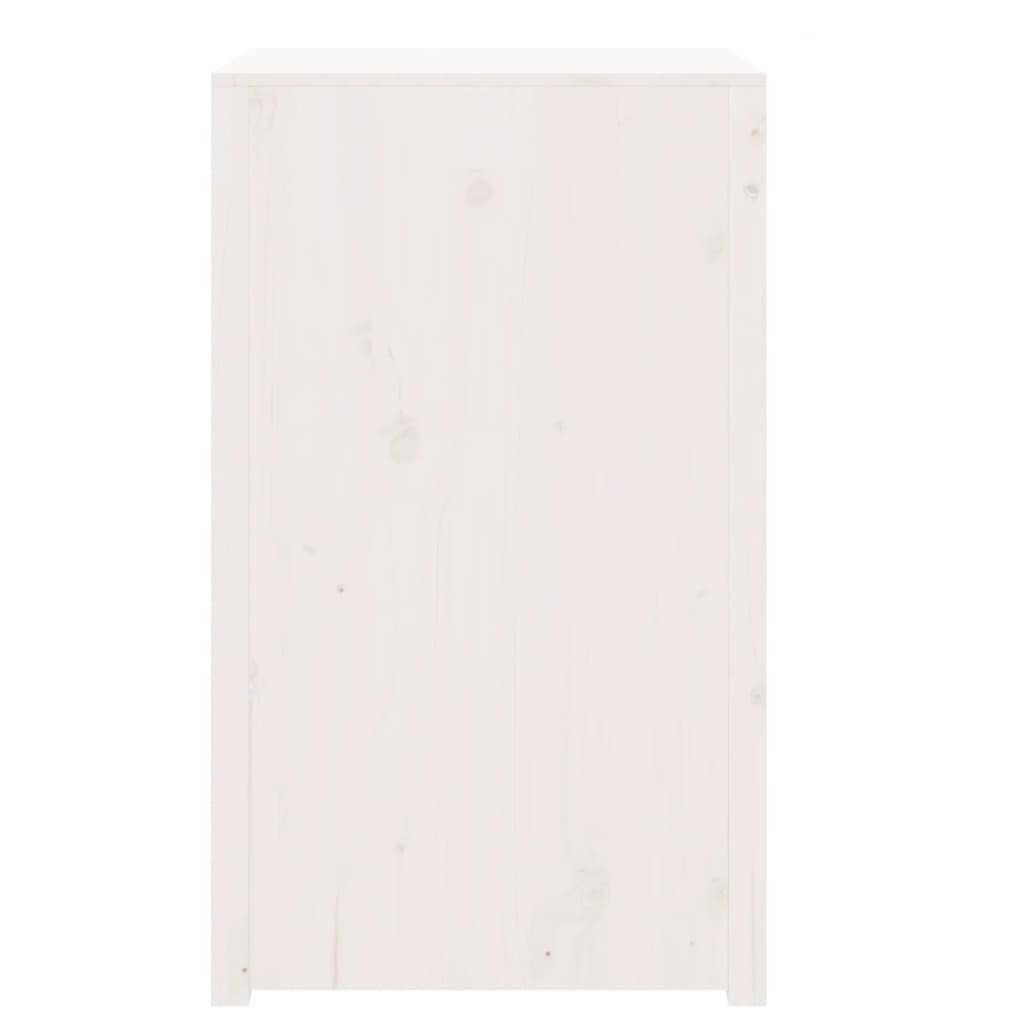 vidaXL Ulkokeittiökaappi valkoinen 55x55x92 cm täysi mänty