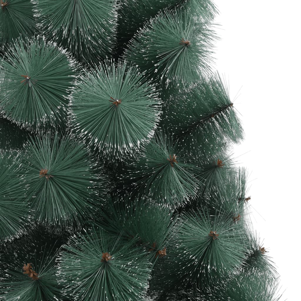 vidaXL Tekojoulukuusi telineellä esivalaistu vihreä 180 cm PET