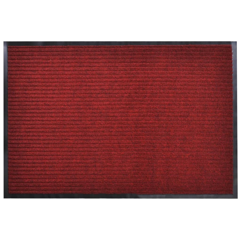 Punainen PVC Ovimatto 120 x 180 cm