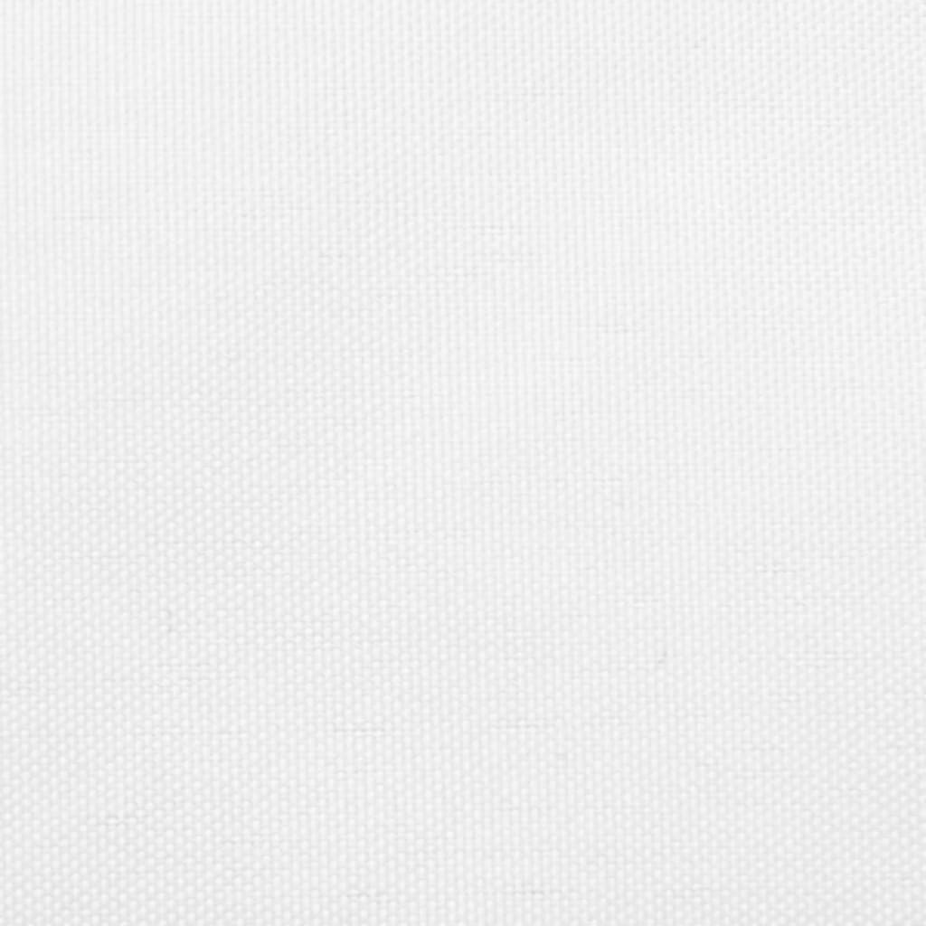 vidaXL Aurinkopurje Oxford-kangas suorakaide 2,5x3,5 m valkoinen