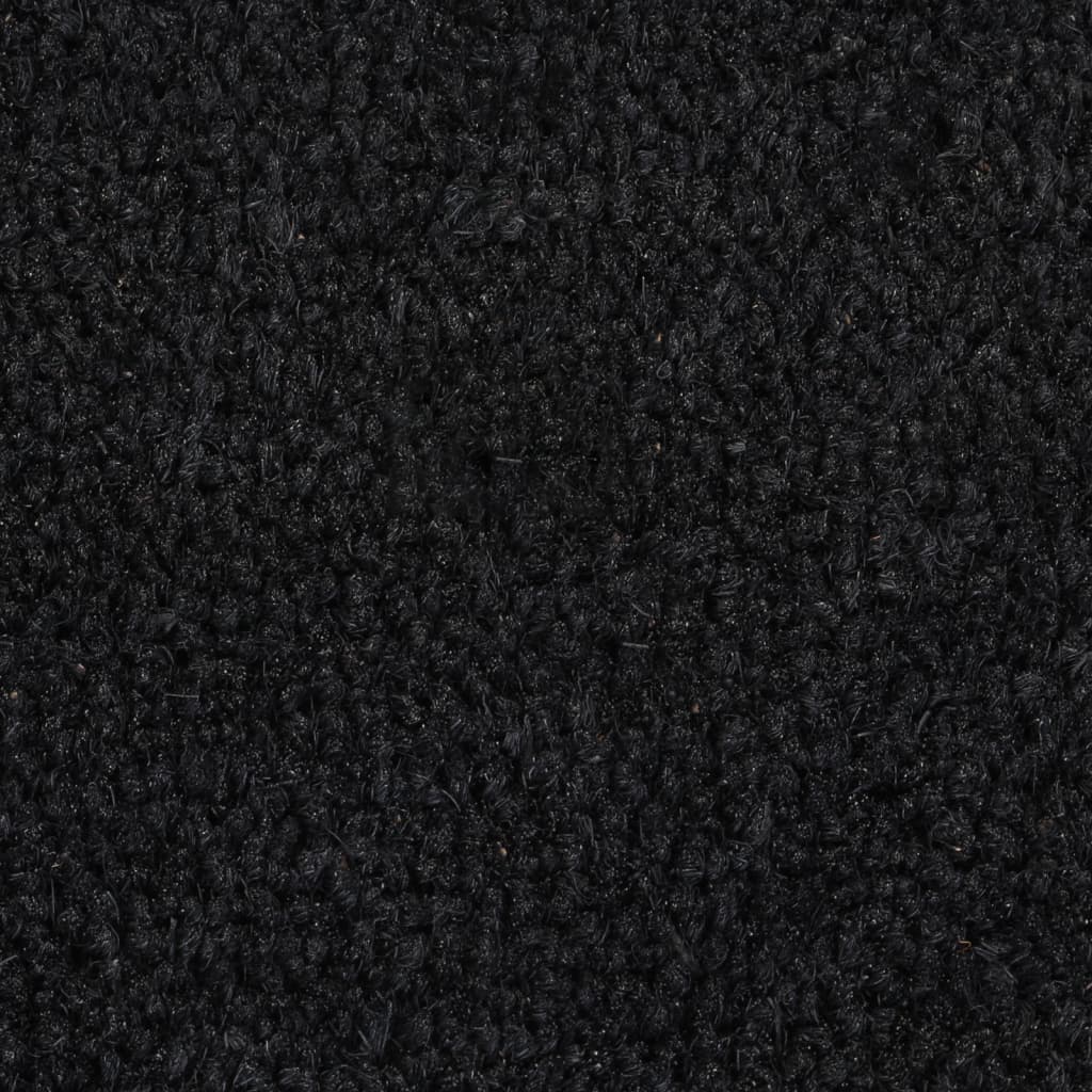 vidaXL Ovimatto musta 90x150 cm tuftattu kookos