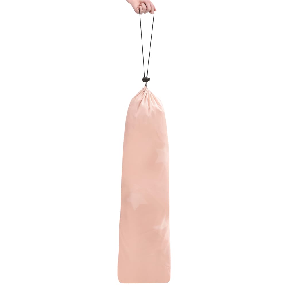 vidaXL Lasten tiipiiteltta + laukku polyesteri pinkki 115x115x160cm