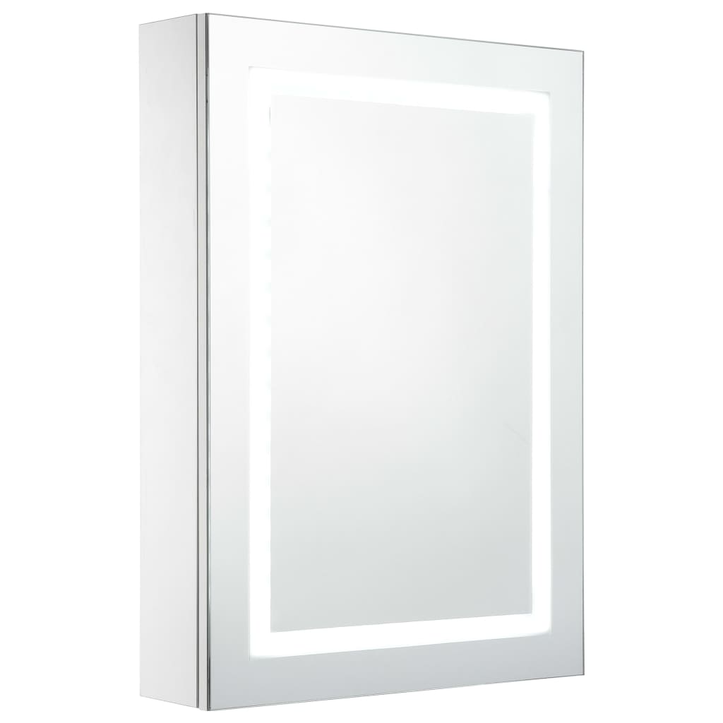 vidaXL LED kylpyhuoneen peilikaappi 50x13x70 cm
