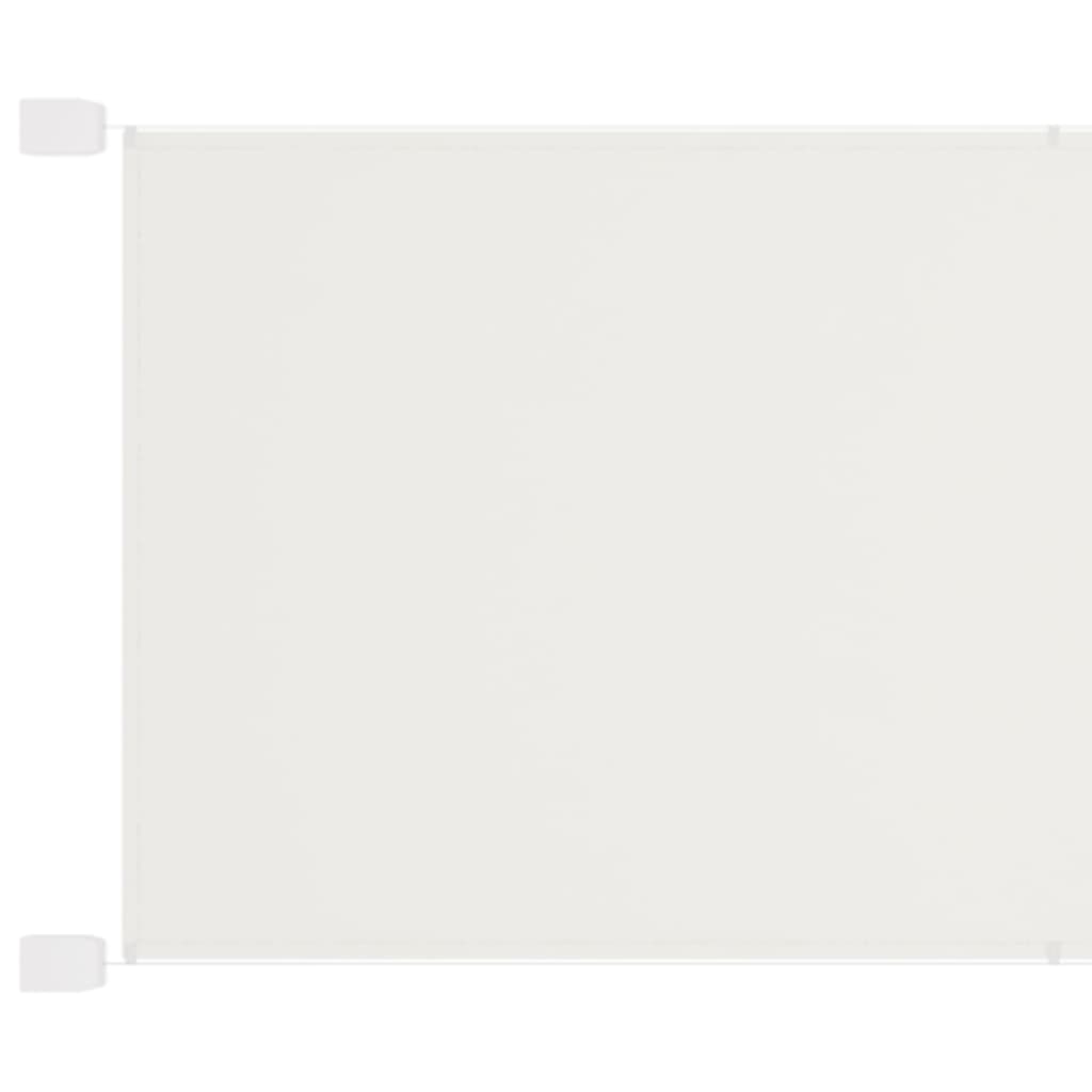 vidaXL Pystymarkiisi valkoinen 140x360 cm Oxford kangas