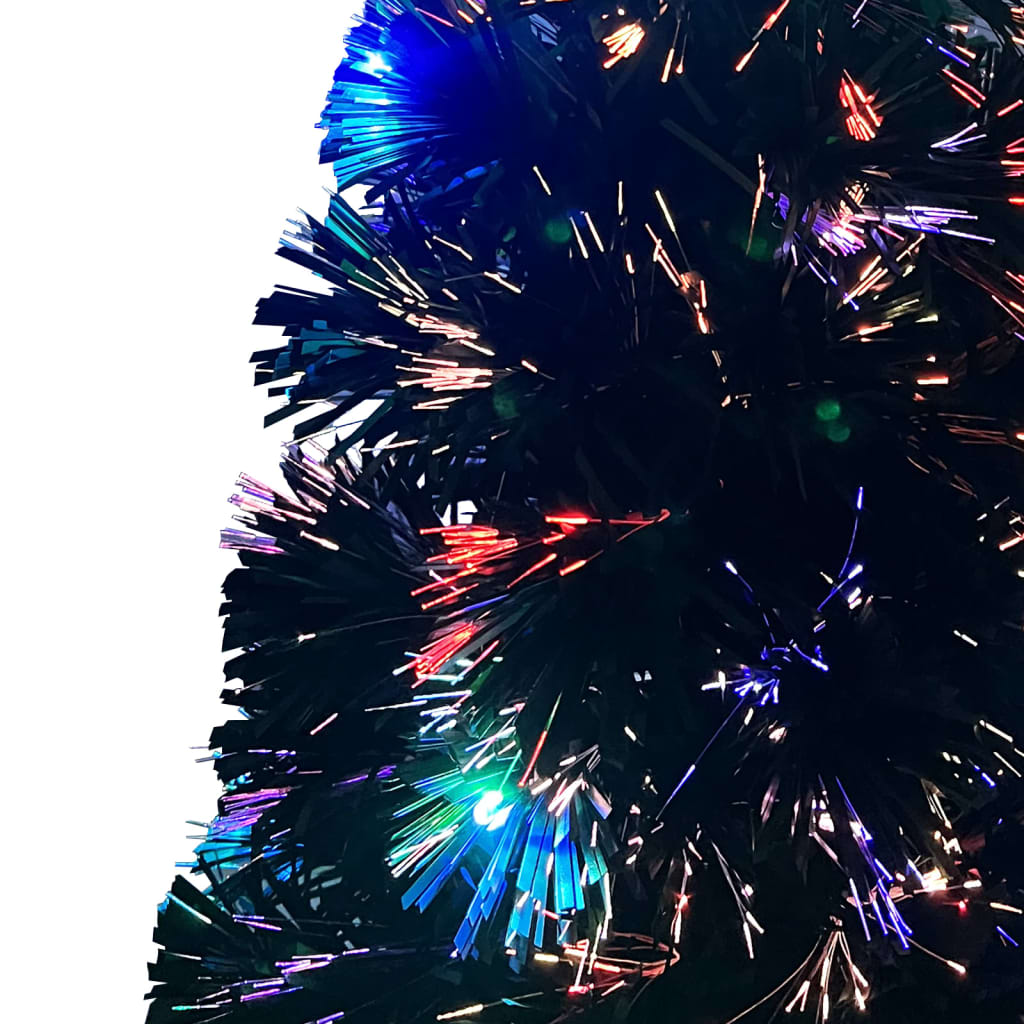 vidaXL Esivalaistu joulukuusi jalustalla 240 cm kuituoptiikka