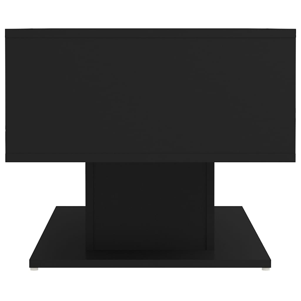 vidaXL Sohvapöytä musta 103,5x50x44,5 cm lastulevy