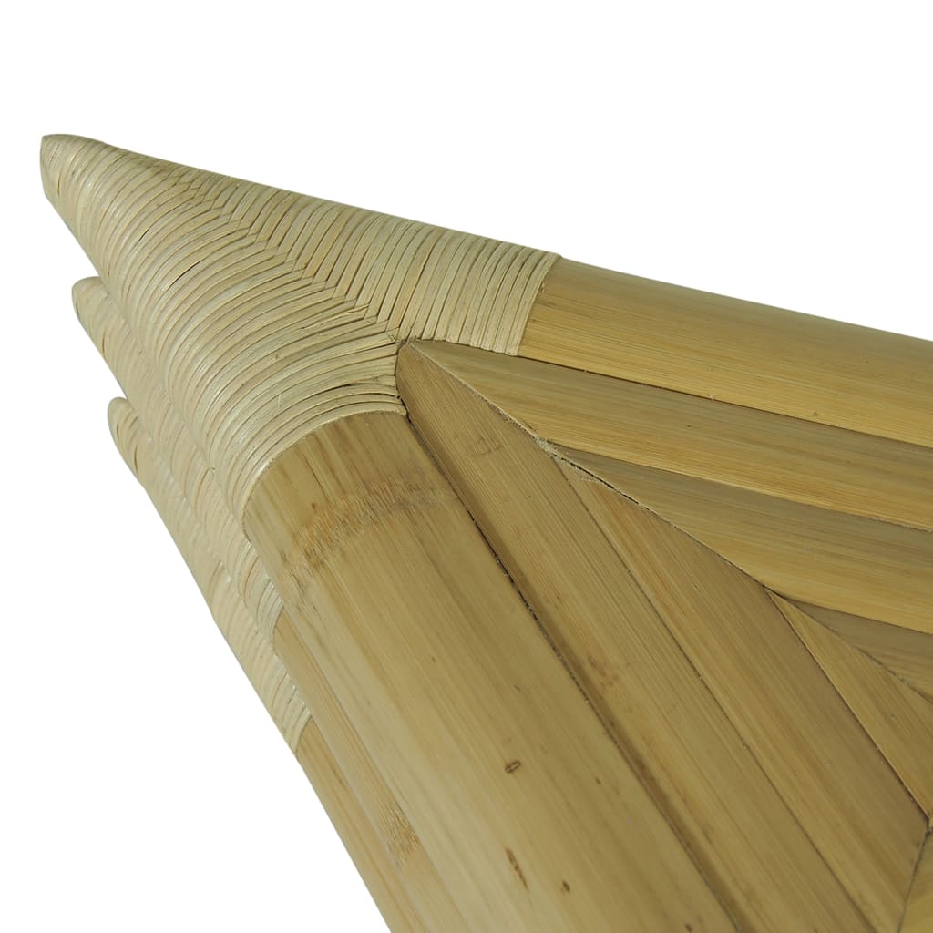 vidaXL Yöpöydät 2 kpl 60x60x40 cm bambu luonnollinen