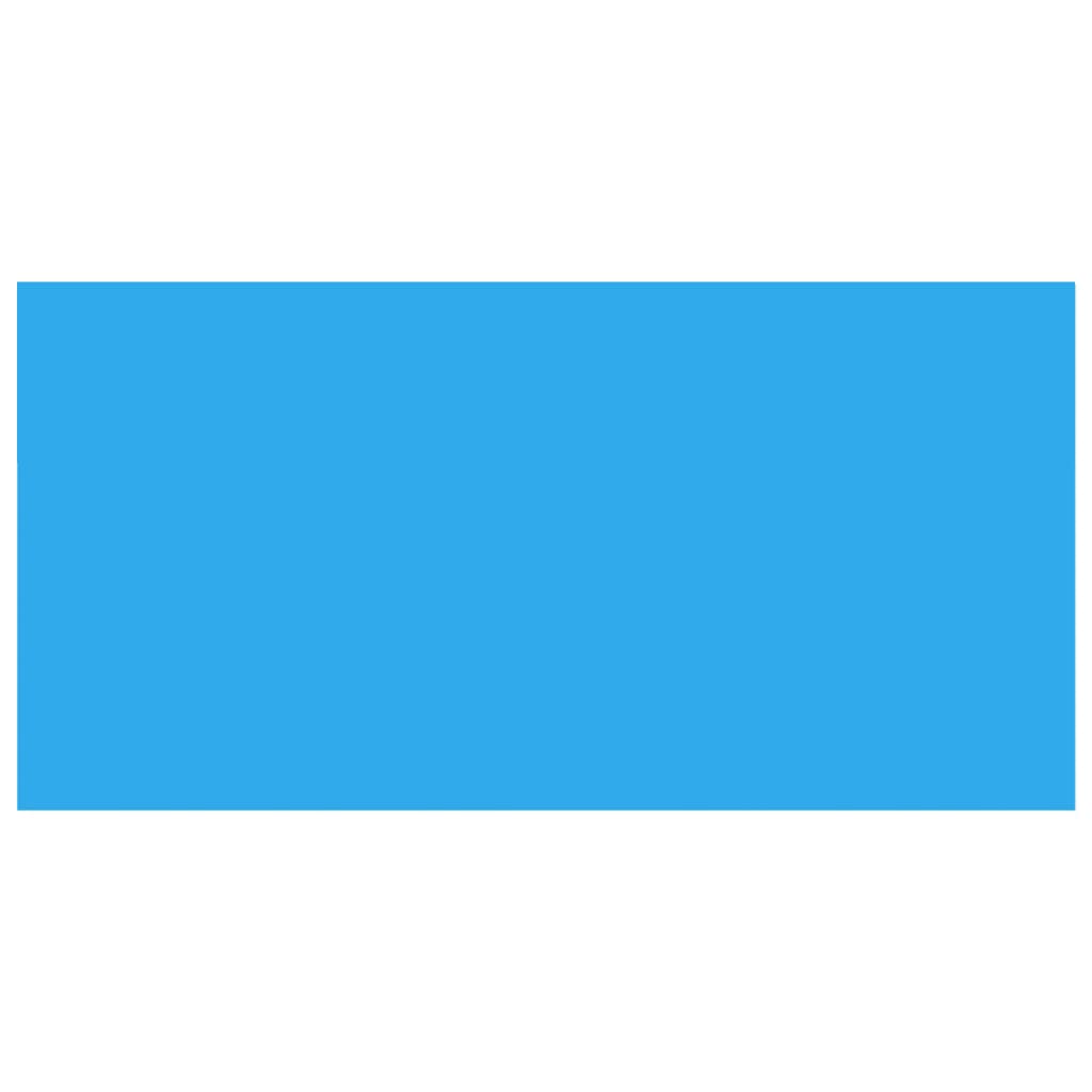 vidaXL Uima-altaan suoja sininen 975x488 cm PE