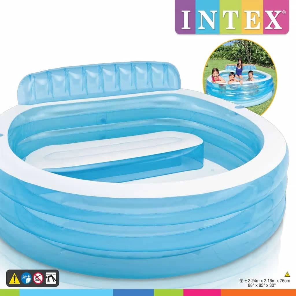 Intex Swim Center Täytettävä uima-allas Family Lounge Pool