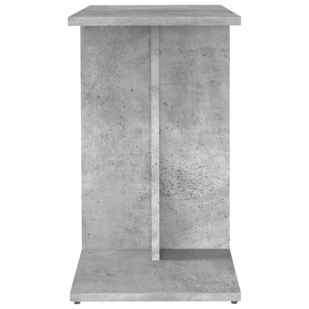 vidaXL Sivupöytä betoninharmaa 50x30x50 cm tekninen puu