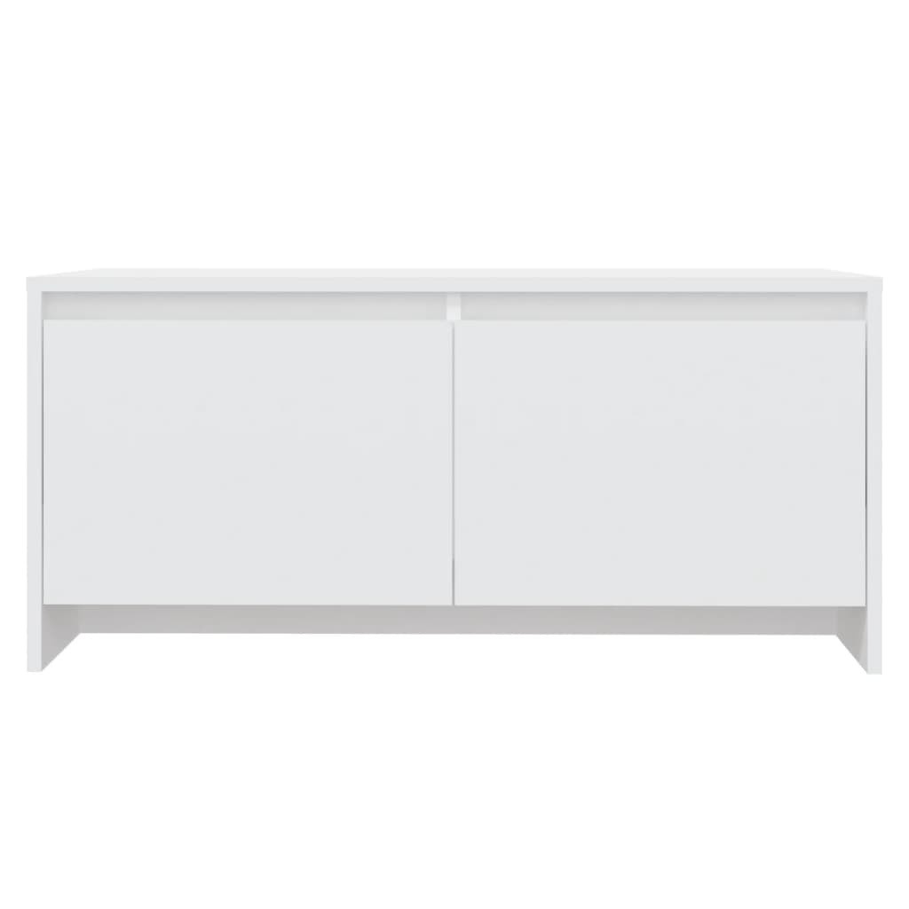 vidaXL Sohvapöytä valkoinen 90x50x41,5 cm lastulevy