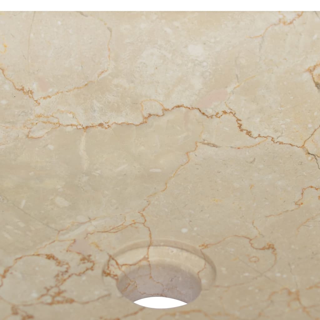 vidaXL Pesuallas kerma 40x40x10 cm marmori