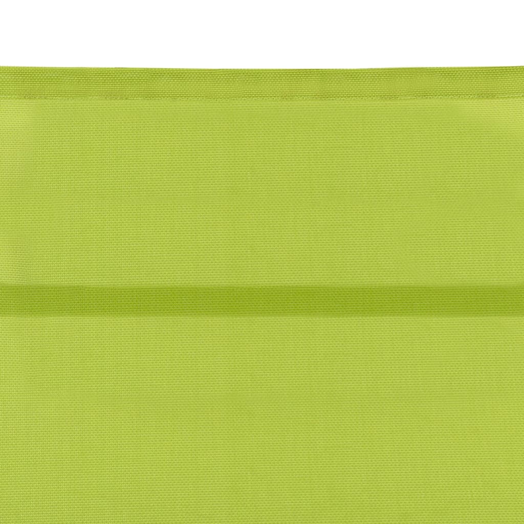 vidaXL Aurinkotuoli Textilene ja alumiini vihreä