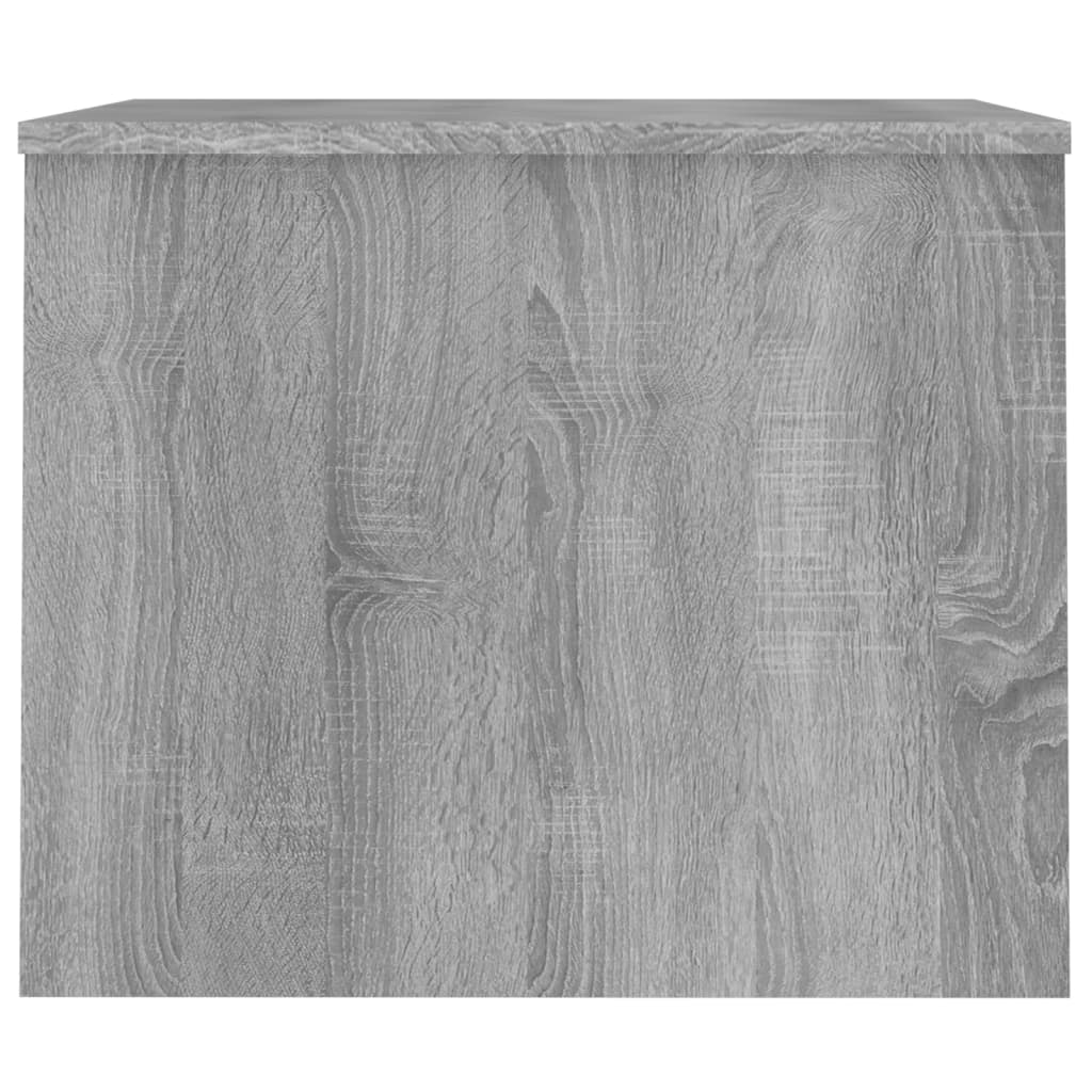 vidaXL Sohvapöytä harmaa Sonoma 80x50,5x41,5 cm tekninen puu