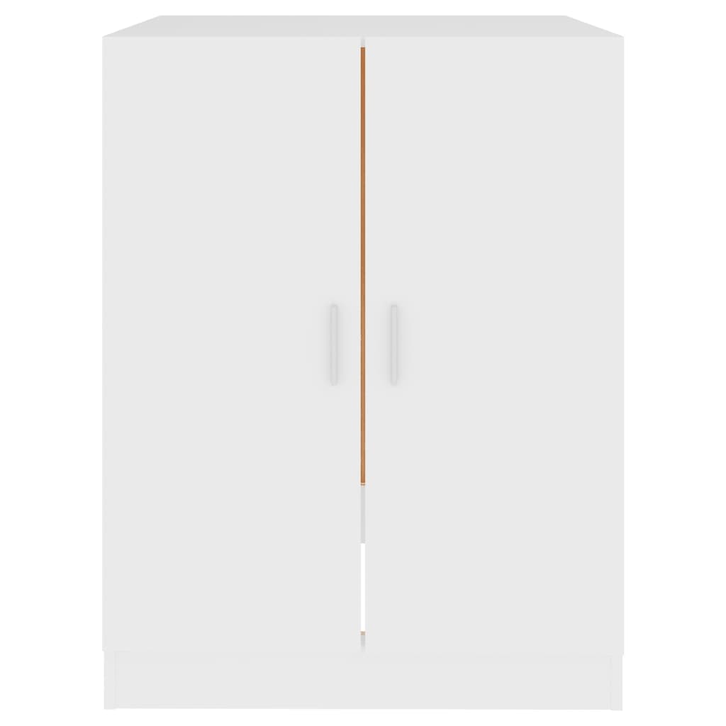 vidaXL Pesukonekaappi valkoinen 71x71,5x91,5 cm