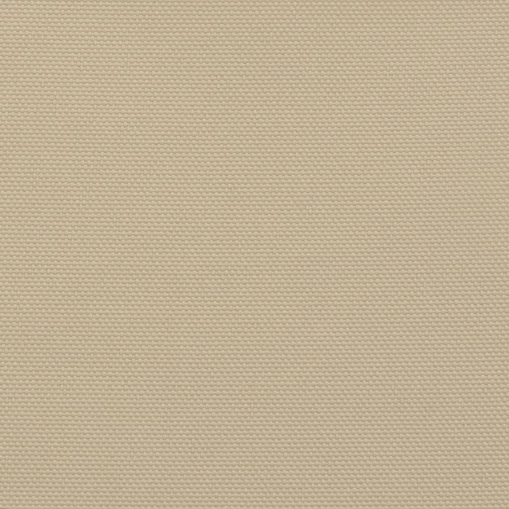 vidaXL Parvekesuoja beige 75x1000 cm 100% polyesteri Oxford kangas
