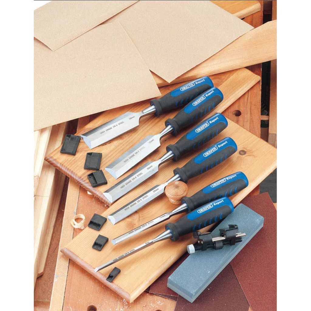 Draper Tools 8-osainen puutalttasarja