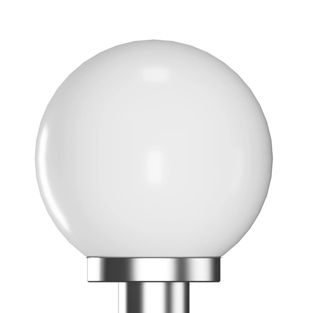 vidaXL Puutarhalamppu tolpalla 1 valo 110 cm