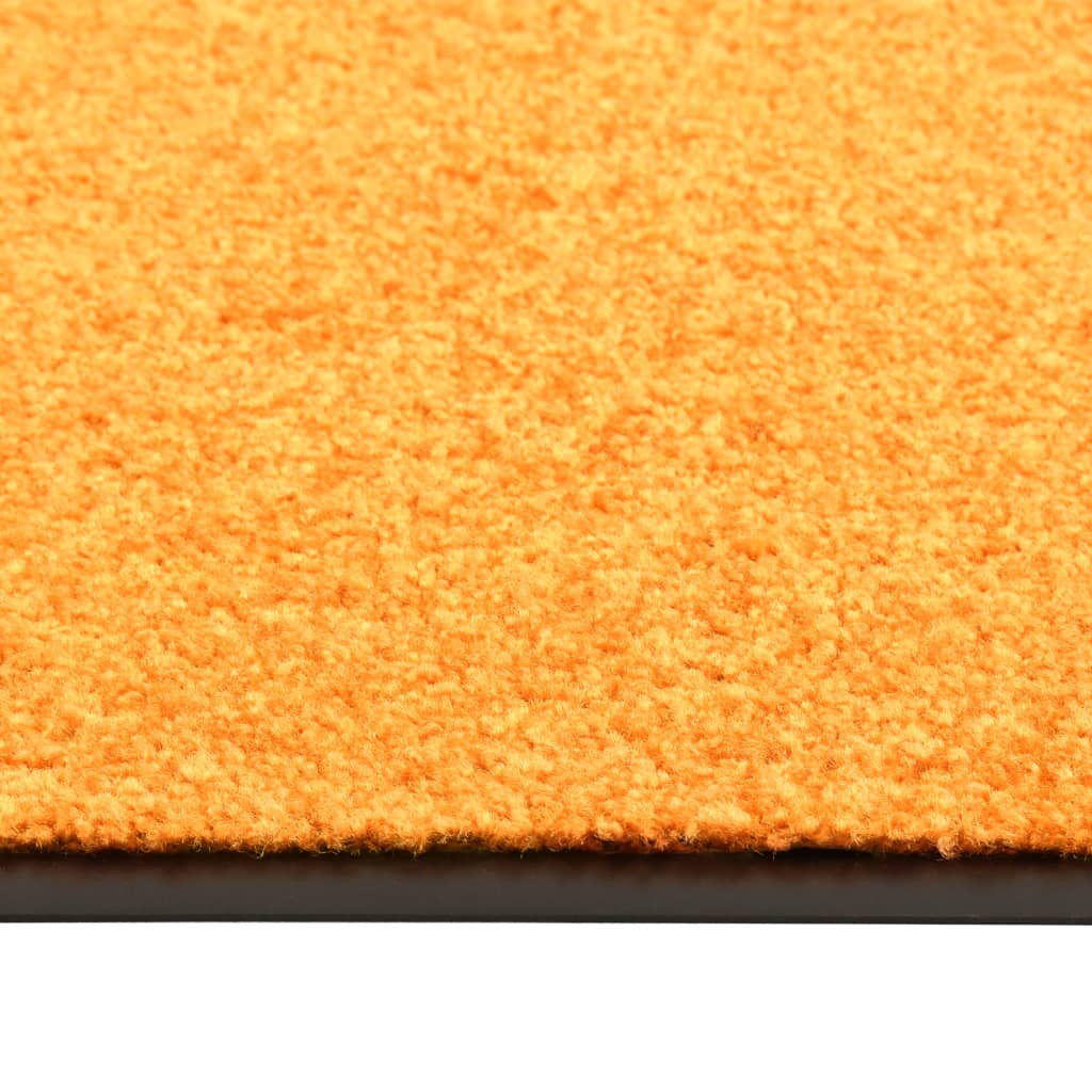 vidaXL Ovimatto pestävä oranssi 60x180 cm