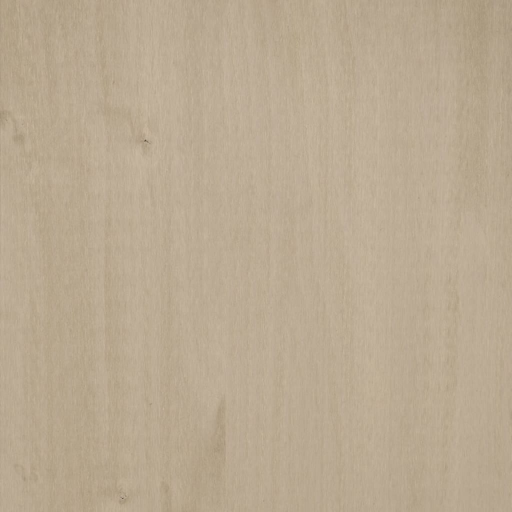 vidaXL Sohvapöytä HAMAR hunajanruskea 100x55x35 cm täysi mänty