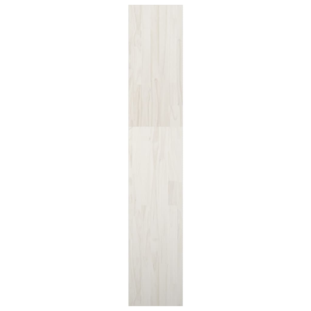 vidaXL Kirjahylly/tilanjakaja valkoinen 40x30x167,5 cm täysi mänty