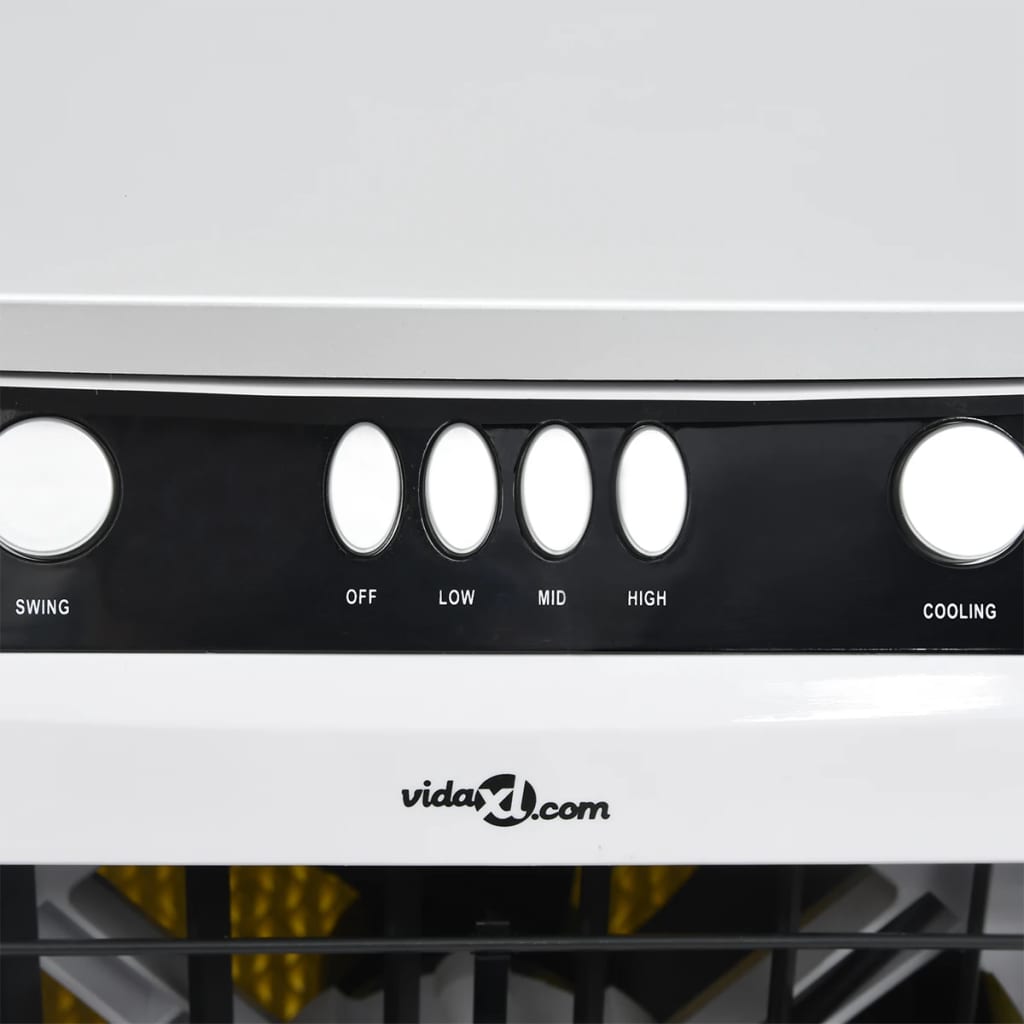 vidaXL 3-in-1 ilmanjäähdytin valkoinen ja musta 73x38x30,5 cm 80 W