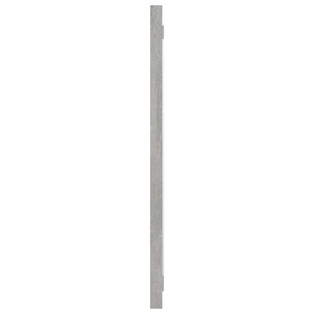 vidaXL Kylpyhuonepeili betoninharmaa 80x1,5x37 cm lastulevy
