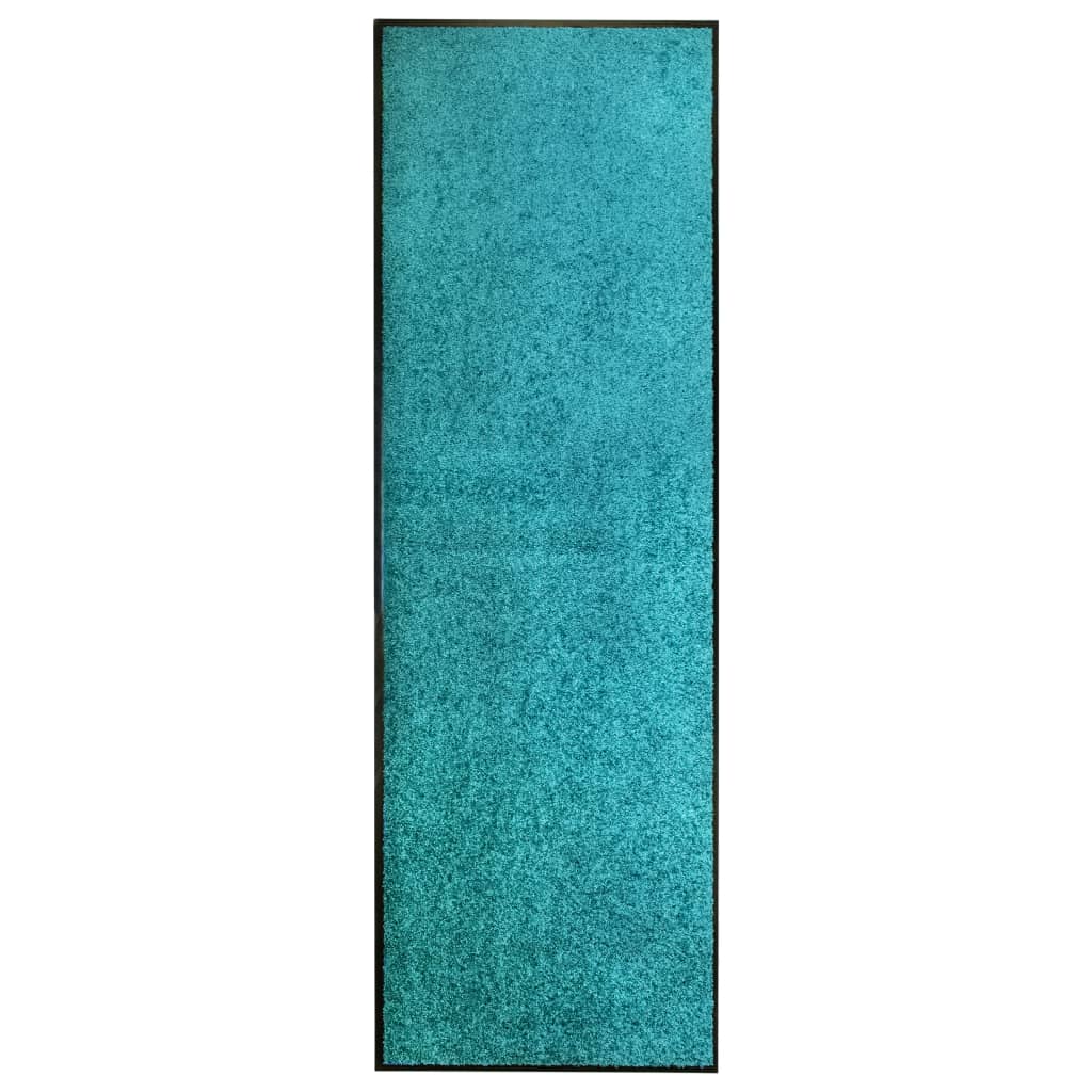 vidaXL Ovimatto pestävä sinivihreä 60x180 cm