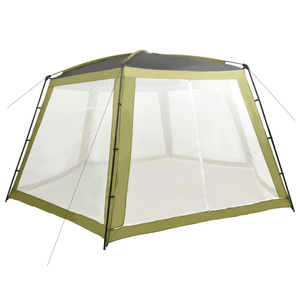 vidaXL Uima-altaan teltta kangas 660x580x250 cm vihreä