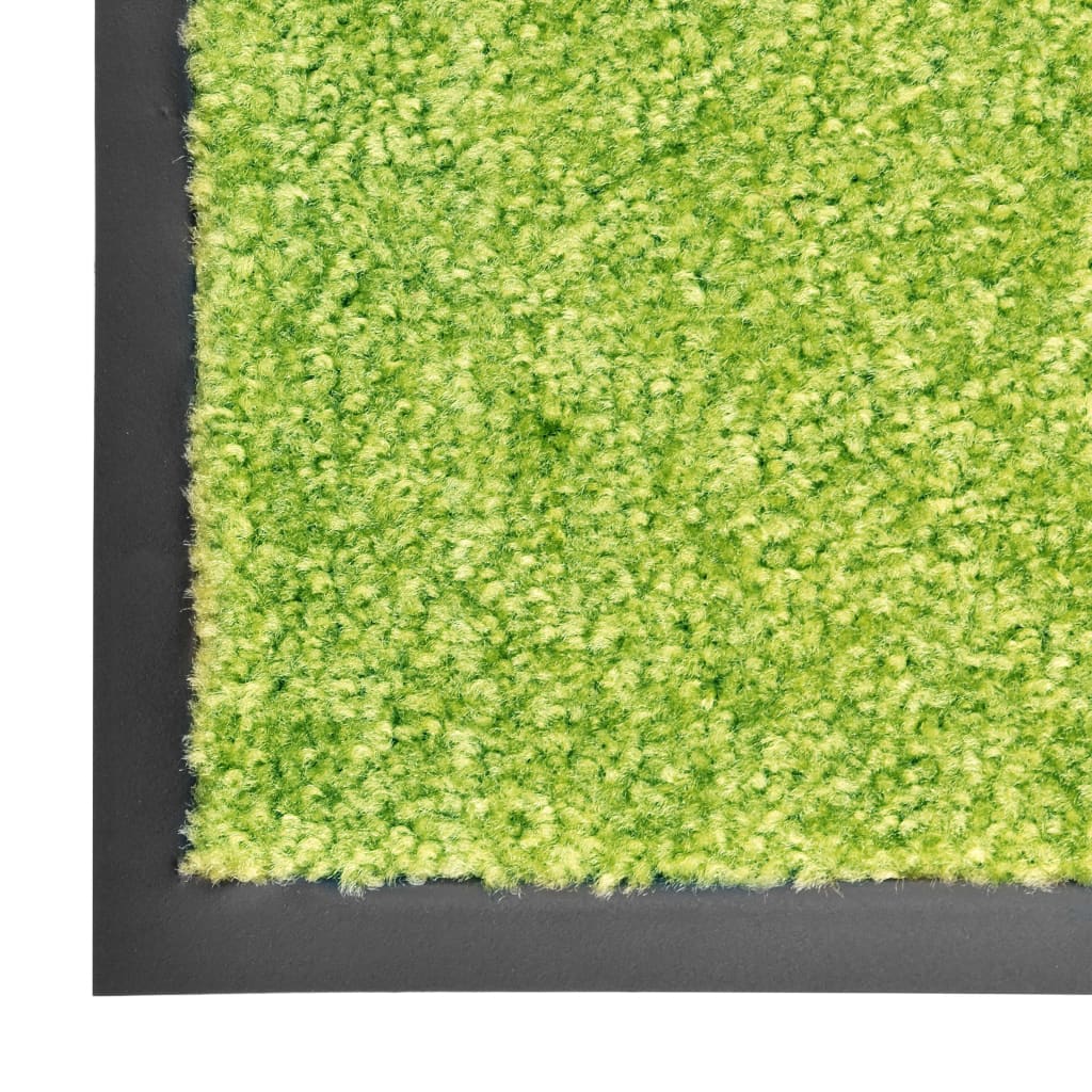 vidaXL Ovimatto pestävä vihreä 40x60 cm