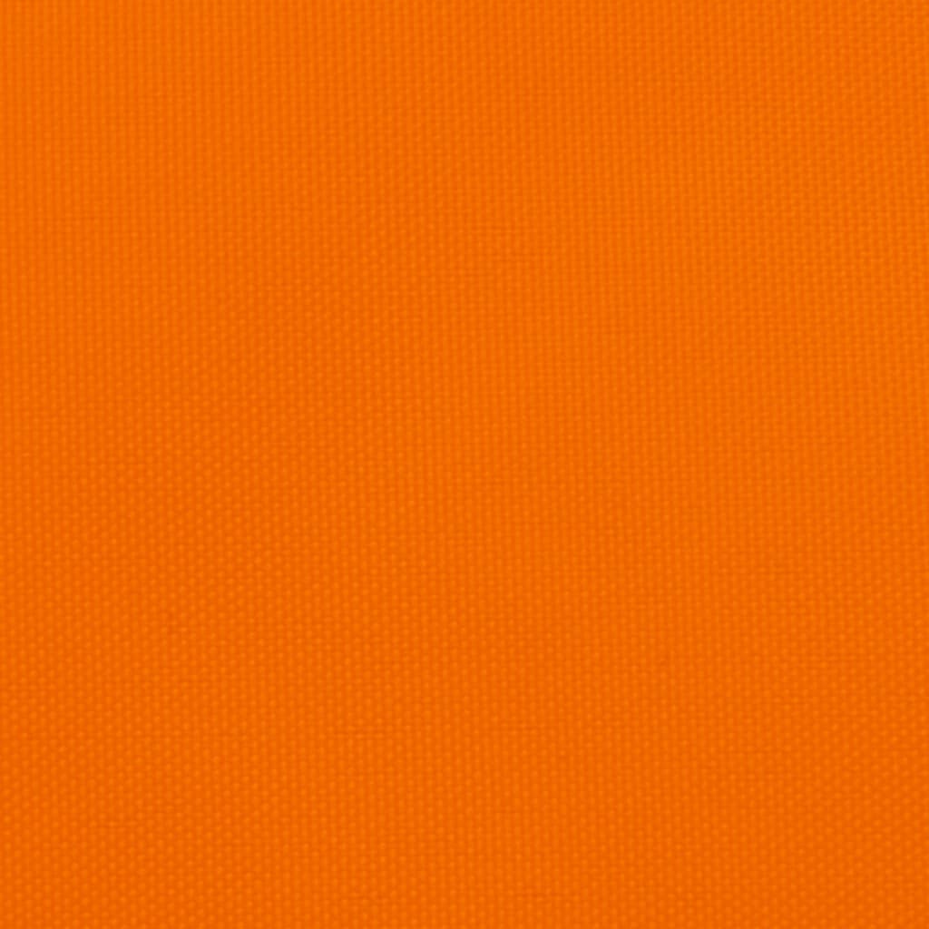 vidaXL Aurinkopurje Oxford-kangas kolmio 4x5x6,4 m oranssi