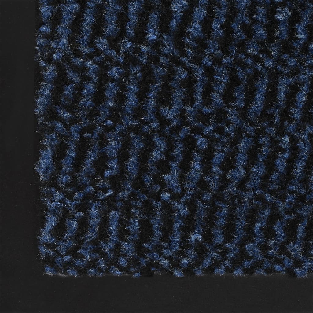 vidaXL Ovimatto nukallinen 60x180 cm sininen