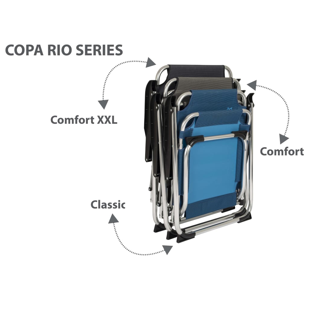 Bo-Camp Kokoontaitettava retkituoli Copa Rio Classic grafiitti