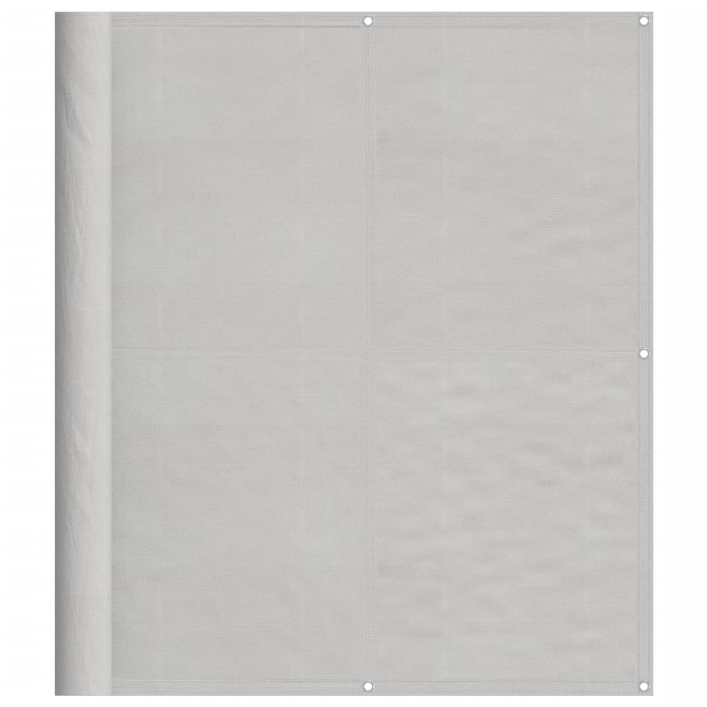 vidaXL Parvekesuoja vaaleanharmaa 120x800 cm 100% Oxford polyesteri