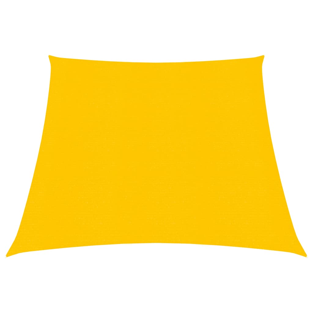 vidaXL Aurinkopurje 160 g/m² keltainen 3/4x3 m HDPE