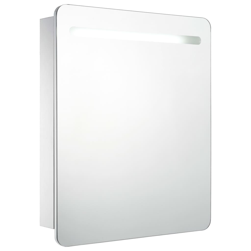 vidaXL LED kylpyhuoneen peilikaappi 68x9x80 cm