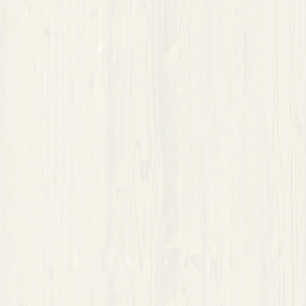 vidaXL Kirjahylly VIGO valkoinen 85x35x170 cm täysi mänty