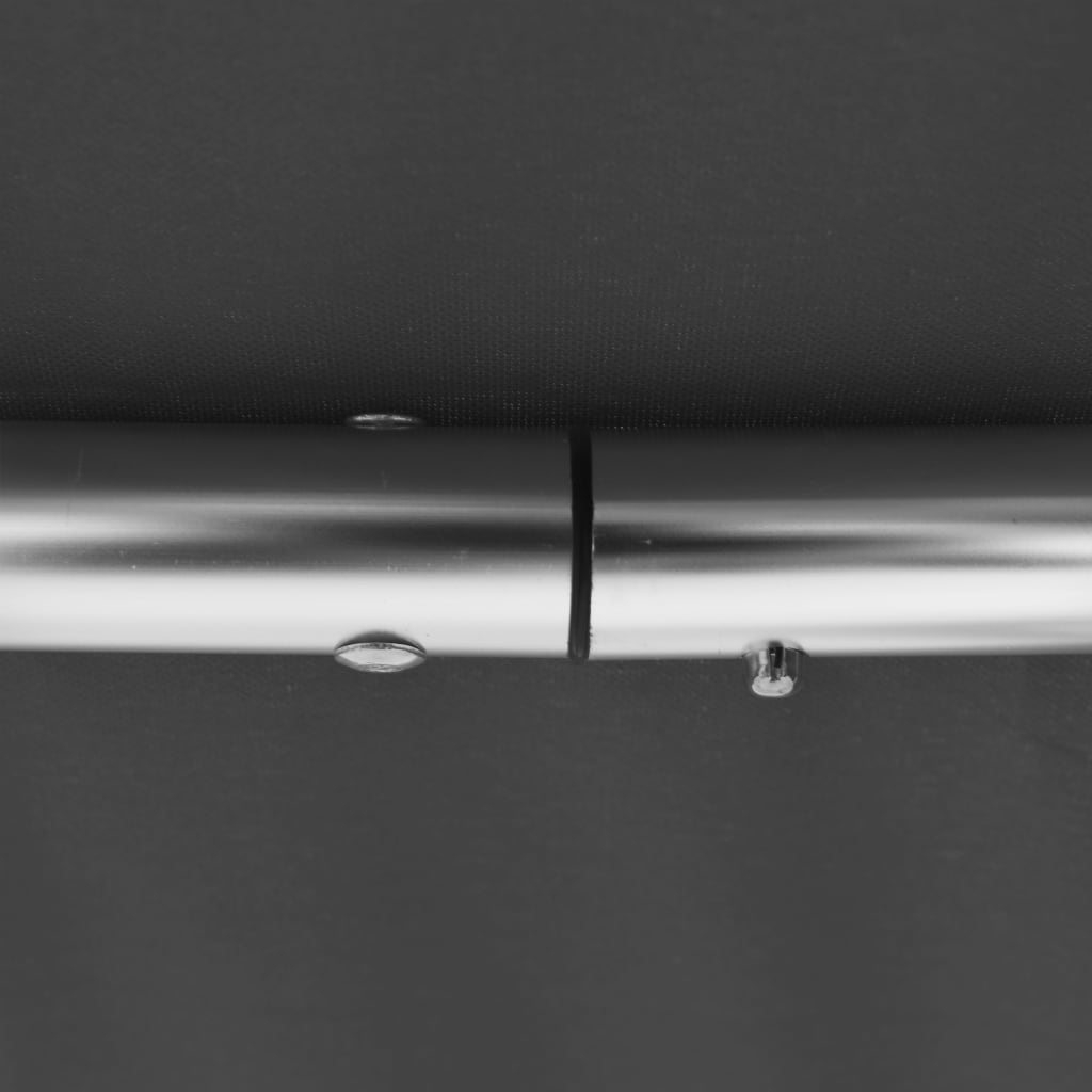 vidaXL 3-kaarinen bimini-kate antrasiitti 183x180x137 cm