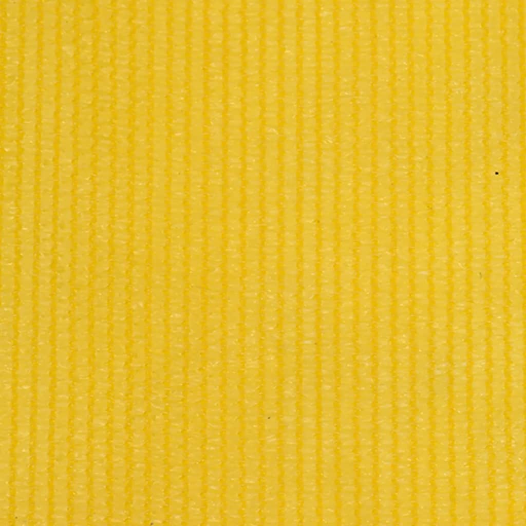 vidaXL Rullaverho ulkotiloihin 100x140 cm keltainen HDPE