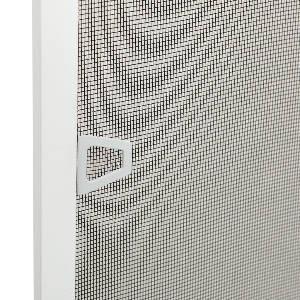 vidaXL Hyönteisverkko ikkunaan valkoinen 100x120 cm