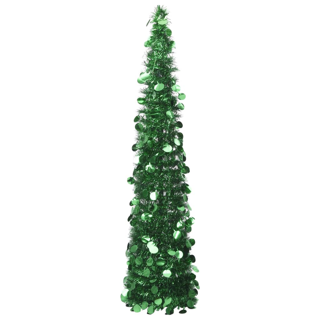 vidaXL Pop-up tekojoulukuusi vihreä 150 cm PET