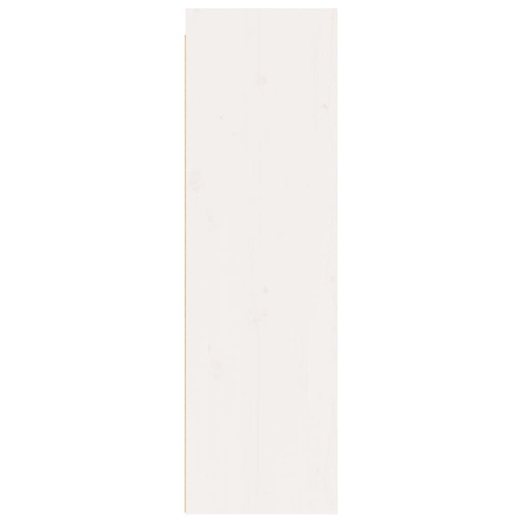 vidaXL Seinäkaapit 2 kpl valkoinen 30x30x100 cm täysi mänty