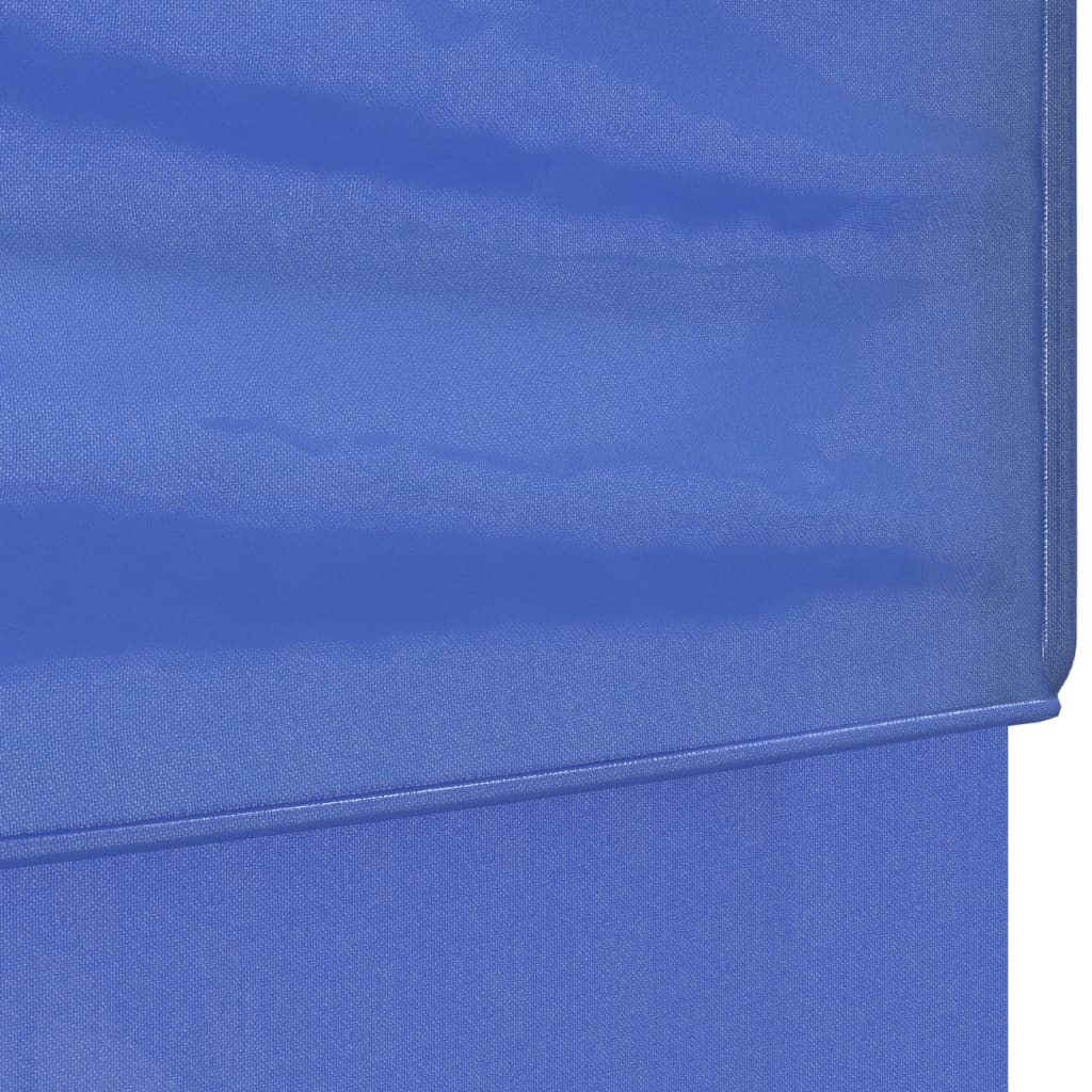 vidaXL Kokoontaittuva juhlateltta sivuseinillä sininen 2x2 m