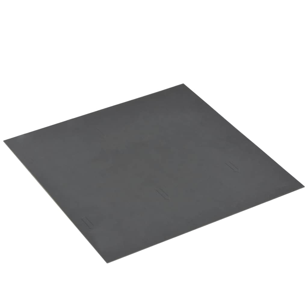 vidaXL Itsekiinnittyvä PVC lattialankku 5,11 m² harmaa täplikäs