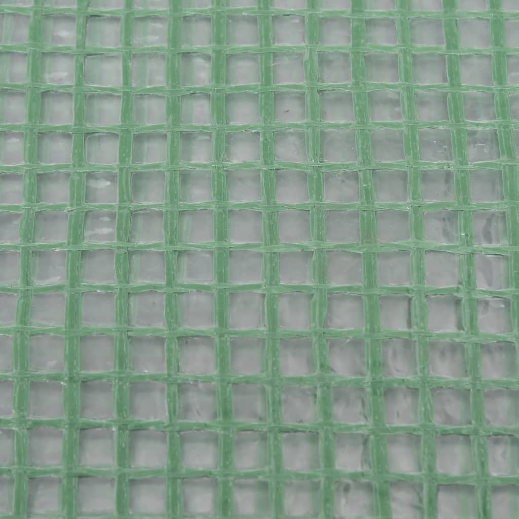vidaXL Kasvihuoneen vaihtokate (4,5 m²) 50x100x190 cm vihreä